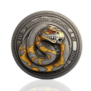 Customizable 3d Metal Challenge Coin