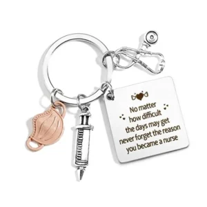 Logo Metal Keychain for Nurses