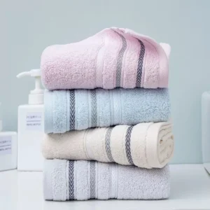 Satin File Cotton Towels