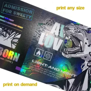 Holographic Trading Cards