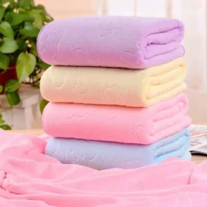 Microfiber Bath Towel Set for Home and Spa