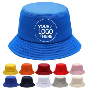 Unisex Cotton Bucket Hat with Uv Protection