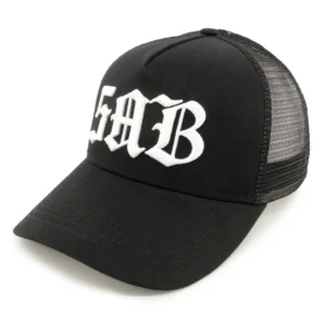 Logo Denim Trucker Cap
