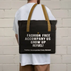 Logo Canvas Shopping Bags