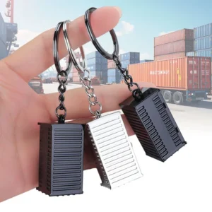 Mini Metal Container Keychain