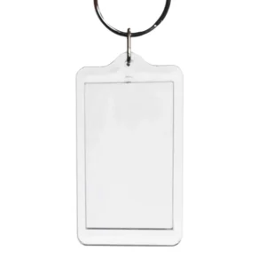 Clear Acrylic Photo Frame Keyring