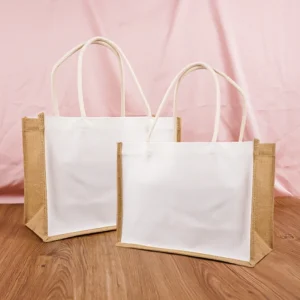 Customizable Eco-friendly Jute Tote Bag