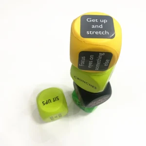 6-sided Foam Exercise Dice