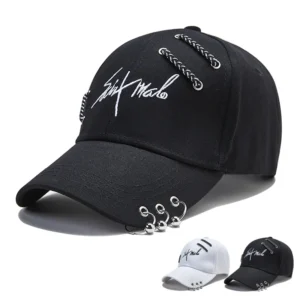 Adjustable Iron Ring Baseball Cap