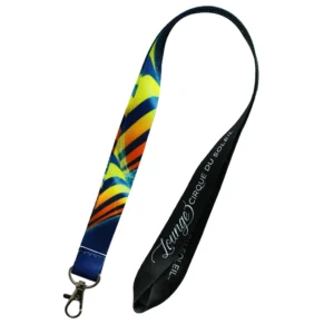 Customizable Heat Transfer Lanyard with Snap Hook