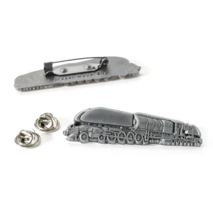 Customizable Metal Antique Train Pins