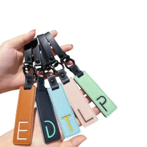 Compact Pu Wallet Keychain with Coin Purse