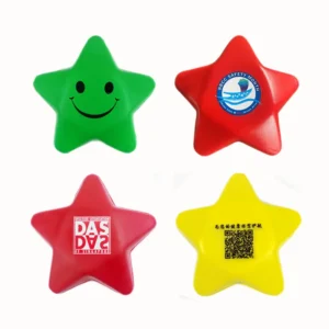 Imprinted Star Stress Ball
