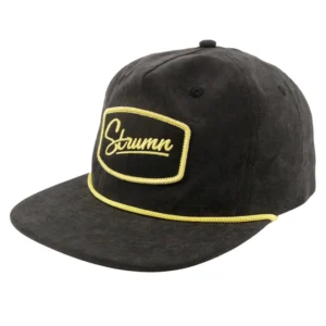 Embroidered 5-panel Snapback Hat