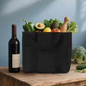 Canvas Tote Bag with Long Handle