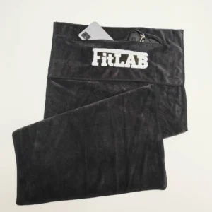 Customizable Microfiber Gym Towel with Pocket