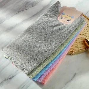 Microfiber Coral Fleece Cleaning Towels