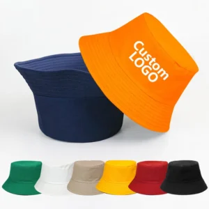 Unisex Solid Fishing Bucket Hat