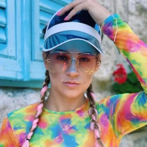 Unisex Pvc Uv Protection Sun Visor Hat