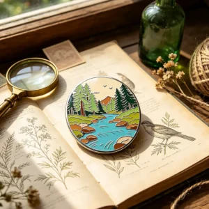 Customizable Metal Lapel Pins for Outdoor Enthusiasts
