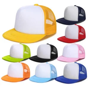 5-panel Snapback Trucker Hat