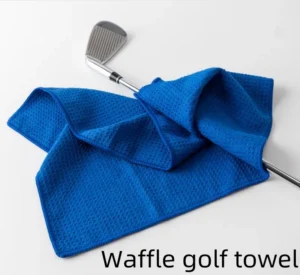 Premium Microfiber Waffle Golf Towel