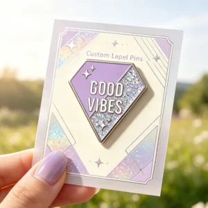 Gemstone Enamel Lapel Pins