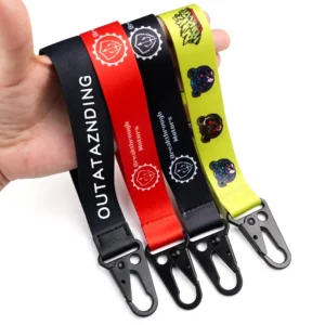 Logo Polyester Wrist Lanyard