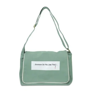 Customizable Canvas Tote Bag with Zipper