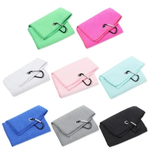Microfiber Golf Towel with Carabiner