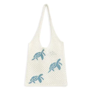 Eco-friendly Knitted Shoulder Tote Bag