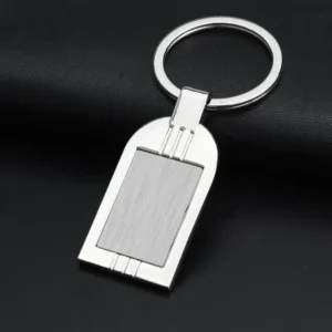 Engraved Metal Keychain
