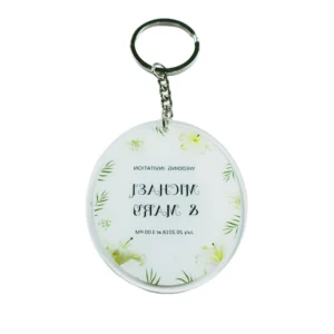 Printed Acrylic Keychain