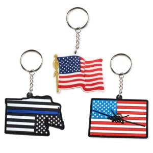 Customizable Silicone Rubber Keychain