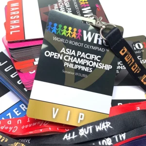 Customizable Polyester Event Lanyard with Id Holder
