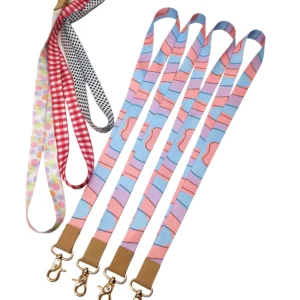 Customizable Polyester Lanyard with Metal Hook